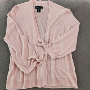 Cardigan Cynthia Rowley; 55% Linen, 45% Viscose